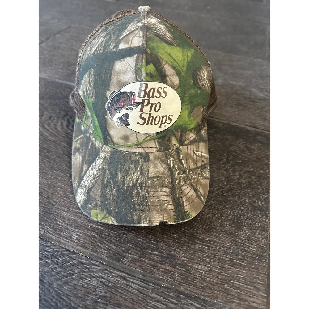 Camoflauge Bass Pro Shop Hat